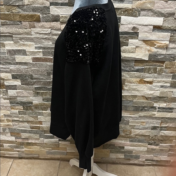 Maurices Black Sequin Accent Top - Picture 4 of 8